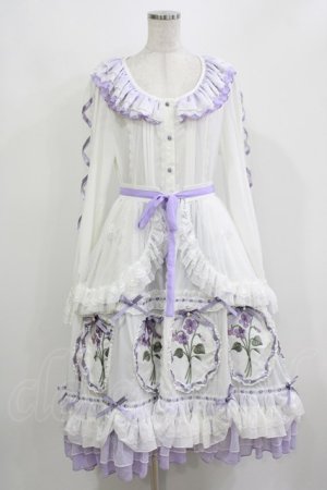 画像: Hoshibako Works / 城咲ロンドン x HoshibakoWorksコラボレーションワンピース M 白 H-26-03-08-037-LO-OP-NS-ZH