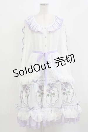 画像: Hoshibako Works / 城咲ロンドン x HoshibakoWorksコラボレーションワンピース M 白 H-26-03-08-037-LO-OP-NS-ZH