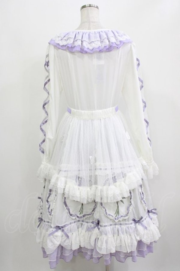 画像3: Hoshibako Works / 城咲ロンドン x HoshibakoWorksコラボレーションワンピース M 白 H-26-03-08-037-LO-OP-NS-ZH (3)