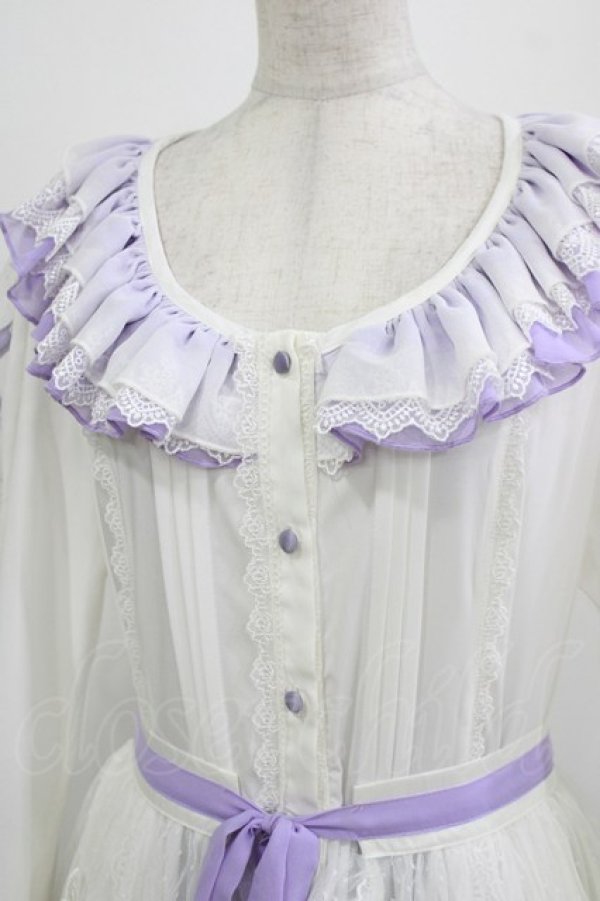 画像4: Hoshibako Works / 城咲ロンドン x HoshibakoWorksコラボレーションワンピース M 白 H-26-03-08-037-LO-OP-NS-ZH (4)