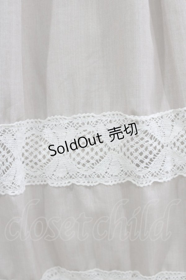 画像4: an another angelus / トーションレースライン使いスカート Free L/BEIGE H-26-03-08-041-CA-SK-NS-ZH (4)