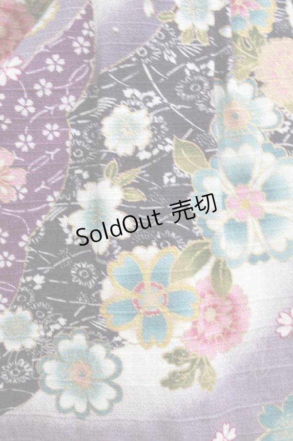 画像4: MAM MAXICIMAM / 濃姫の戦国月夜の乙女 夢幻の恋変化ジャンパースカート Free パープル H-26-03-08-005-0-OP-NS-ZH (4)