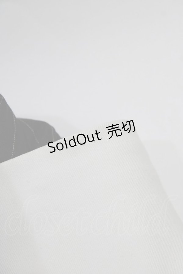 画像4: Amavel / 衿配色ストライプクラシカルワンピース Free ブラック H-26-03-08-044-CA-OP-NS-ZH (4)