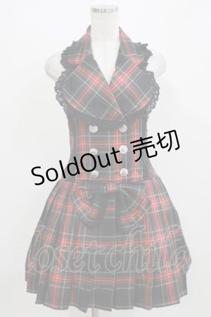画像: BABY,THE STARS SHINE BRIGHT / タータンチェックプリーツジャンパースカート Free ブラック H-26-03-08-046-BA-OP-NS-ZH