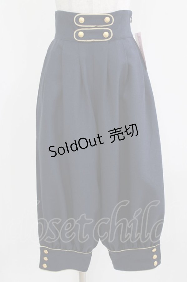 画像1: metamorphose / Gabriel ハイウエストパンツ サイズ1 ネイビー H-26-03-08-049-ME-PA-NS-ZH (1)