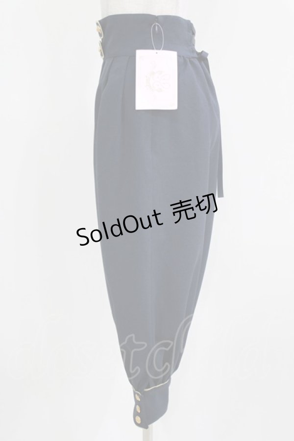 画像2: metamorphose / Gabriel ハイウエストパンツ サイズ1 ネイビー H-26-03-08-049-ME-PA-NS-ZH (2)