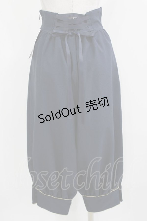 画像3: metamorphose / Gabriel ハイウエストパンツ サイズ1 ネイビー H-26-03-08-049-ME-PA-NS-ZH (3)