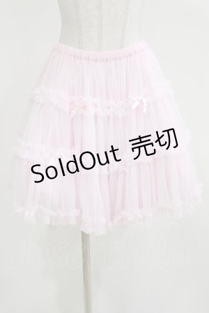 画像: Angelic Pretty / ソフトチュールペチコート Free ピンク H-26-03-08-050-AP-SK-NS-ZH