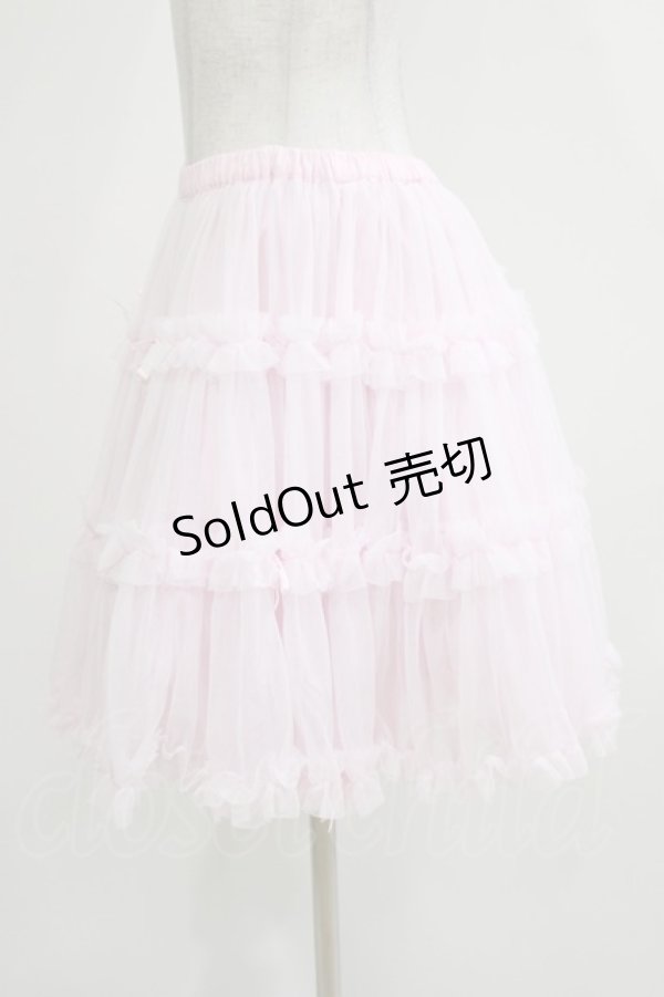 画像2: Angelic Pretty / ソフトチュールペチコート Free ピンク H-26-03-08-050-AP-SK-NS-ZH (2)