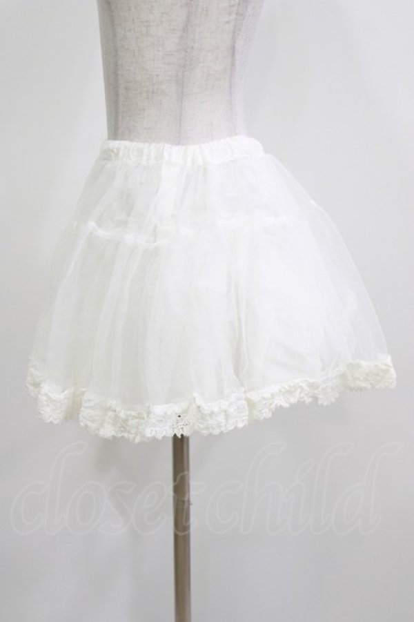 画像2: BABY,THE STARS SHINE BRIGHT / ミニチュールパニエ Free 白 H-26-03-08-052-BA-SK-NS-ZH (2)