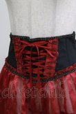 画像5: Enchantlic Enchantilly / リボンコルセットオーバースカート Free レッド H-26-03-08-053-LO-SK-NS-ZH (5)