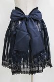 画像3: Enchantlic Enchantilly / リボンコルセットオーバースカート Free ネイビー H-26-03-08-056-LO-SK-NS-ZH (3)