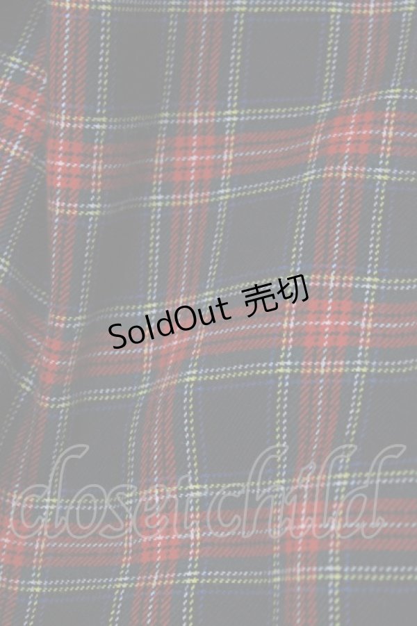 画像5: BABY,THE STARS SHINE BRIGHT / タータンチェックミニ袖ジャンパースカート Free ブラック H-26-03-08-007-BA-OP-NS-ZH (5)