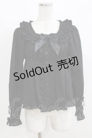 画像: BABY,THE STARS SHINE BRIGHT / エリーゼベビードールブラウス Free ブラック H-26-03-08-067-BA-BL-NS-ZH