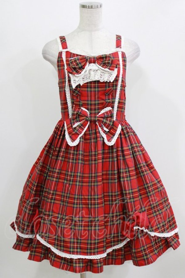 画像1: BABY,THE STARS SHINE BRIGHT / BABYスクールガールジャンパースカート Free エンジ H-26-03-08-021-BA-OP-NS-ZH (1)