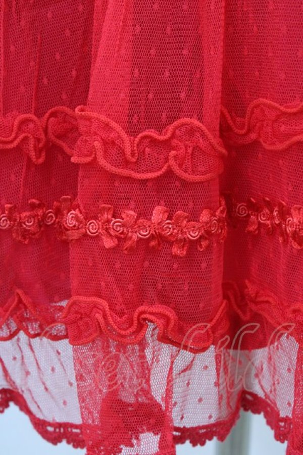 画像3: LIZ LISA / ローズチュールスカパン Free レッド H-26-03-09-039-LO-SK-NS-ZH (3)