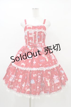 画像: Angelic Pretty / magical etoileセーラージャンパースカート Free レッド H-26-03-09-040-AP-OP-NS-ZH