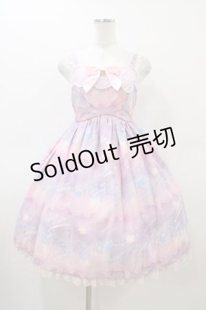 画像: Angelic Pretty / Melty Skyジャンパースカート Free ピンク H-26-03-09-041-AP-OP-NS-ZH