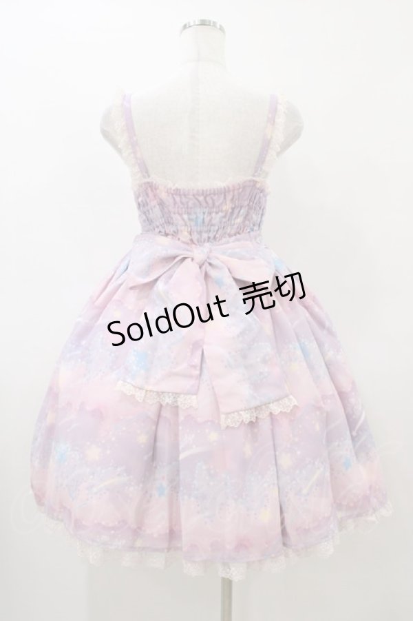 画像2: Angelic Pretty / Melty Skyジャンパースカート Free ピンク H-26-03-09-041-AP-OP-NS-ZH (2)