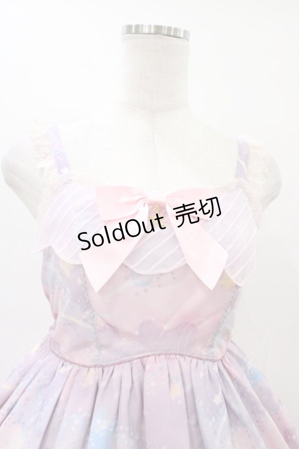 画像4: Angelic Pretty / Melty Skyジャンパースカート Free ピンク H-26-03-09-041-AP-OP-NS-ZH (4)