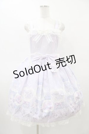 画像: BABY,THE STARS SHINE BRIGHT / 雪の女王〜スノードームに秘めた「永遠」のカケラ〜柄ジャンパースカートII Free ラベンダー H-26-03-09-043-BA-OP-NS-ZH