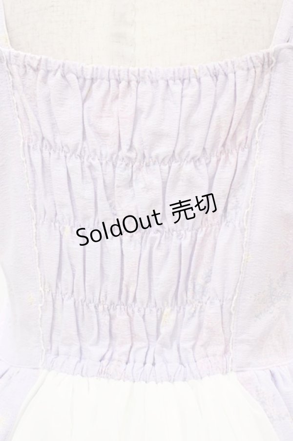 画像6: BABY,THE STARS SHINE BRIGHT / 雪の女王〜スノードームに秘めた「永遠」のカケラ〜柄ジャンパースカートII Free ラベンダー H-26-03-09-043-BA-OP-NS-ZH (6)