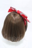 画像2: Angelic Pretty / magical etoileななめリボンカチューシャ  レッド H-26-03-09-005-AP-AC-NS-ZH (2)