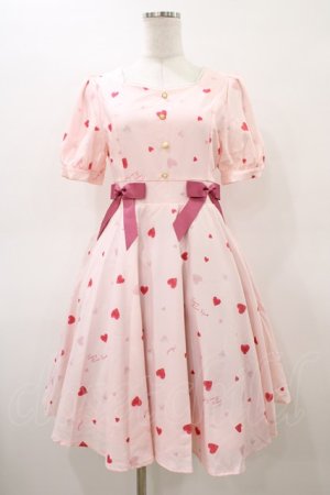 画像: Amavel / Topping Heart Sugarワンピース Free ピンク H-26-03-09-047-CA-OP-NS-ZH