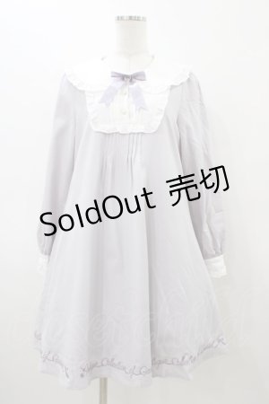 画像: Amavel / うさぎとリボンのAラインワンピース Free パープル H-26-03-09-052-CA-OP-NS-ZH