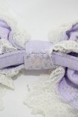 画像3: BABY,THE STARS SHINE BRIGHT / 雪の女王〜スノードームに秘めた「永遠」のカケラ〜柄カチューシャ  ラベンダー H-26-03-09-006-BA-AC-NS-ZH (3)