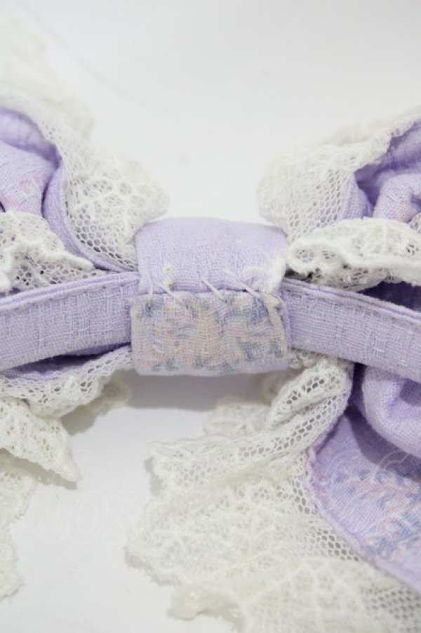 画像3: BABY,THE STARS SHINE BRIGHT / 雪の女王〜スノードームに秘めた「永遠」のカケラ〜柄カチューシャ  ラベンダー H-26-03-09-006-BA-AC-NS-ZH (3)