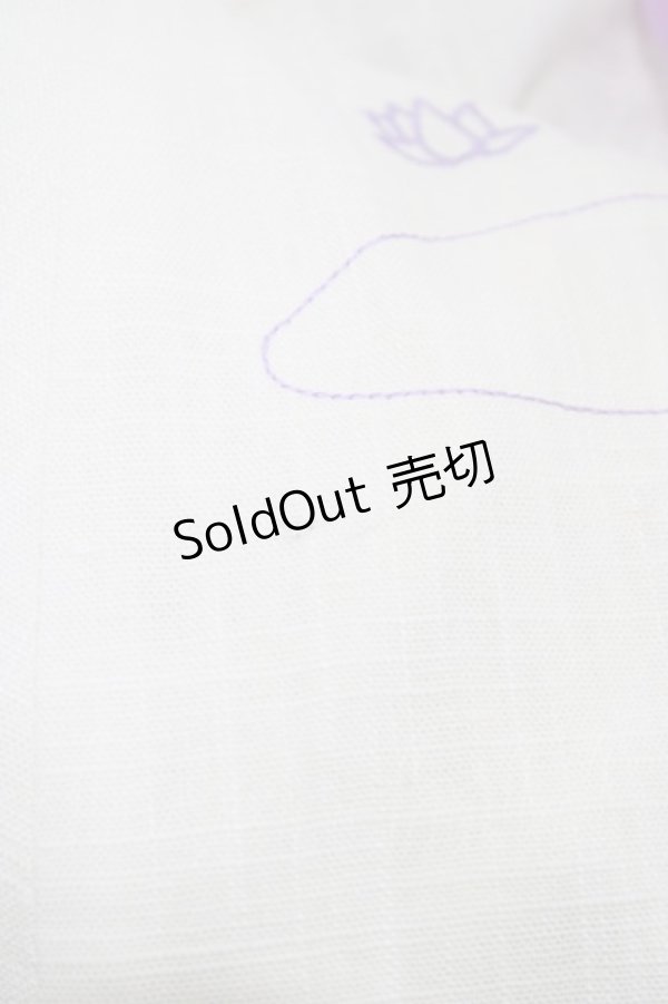 画像5: Quaint Less（海外ロリータブランド） / 中華風ワンピース XL オフ/ラベンダー H-26-03-09-053-0-OP-NS-ZH (5)