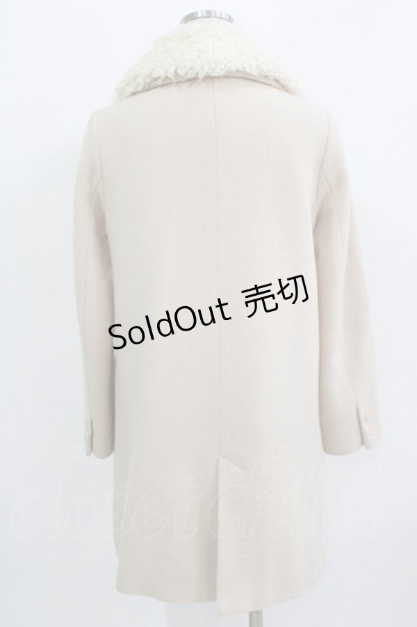 画像3: MILK / シャーリーンコート  ミルクティー×クリーム H-26-03-09-1026-ML-CO-KB-ZH (3)