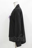 画像2: NieR Clothing / レースアップシャツ  黒 H-26-03-09-1033-PU-BL-AK-ZH (2)