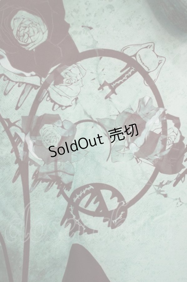 画像4: NieR Clothing / 総柄ZIPパーカー F エメラルド H-26-03-09-1034-PU-TO-AK-ZH (4)