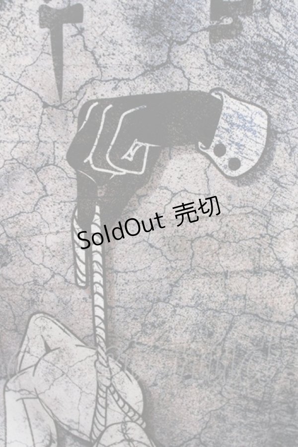 画像4: NieR Clothing / 総柄ZIPパーカー F グレー H-26-03-09-1035-PU-TO-KB-ZH (4)