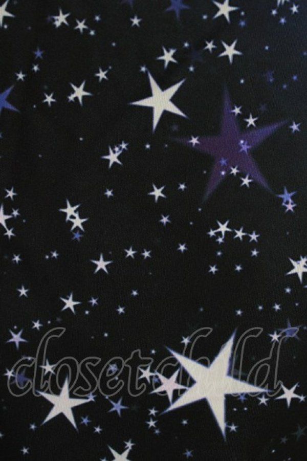 画像4: NieR Clothing / プリントプルパーカー F 黒×青 H-26-03-09-1043-PU-TO-AK-ZH (4)