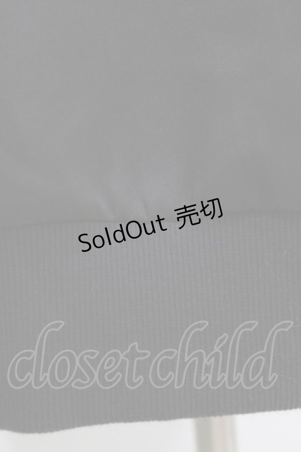 画像4: NieR Clothing / 総柄ZIPパーカー F 黒 H-26-03-09-1045-PU-TO-AK-ZH (4)