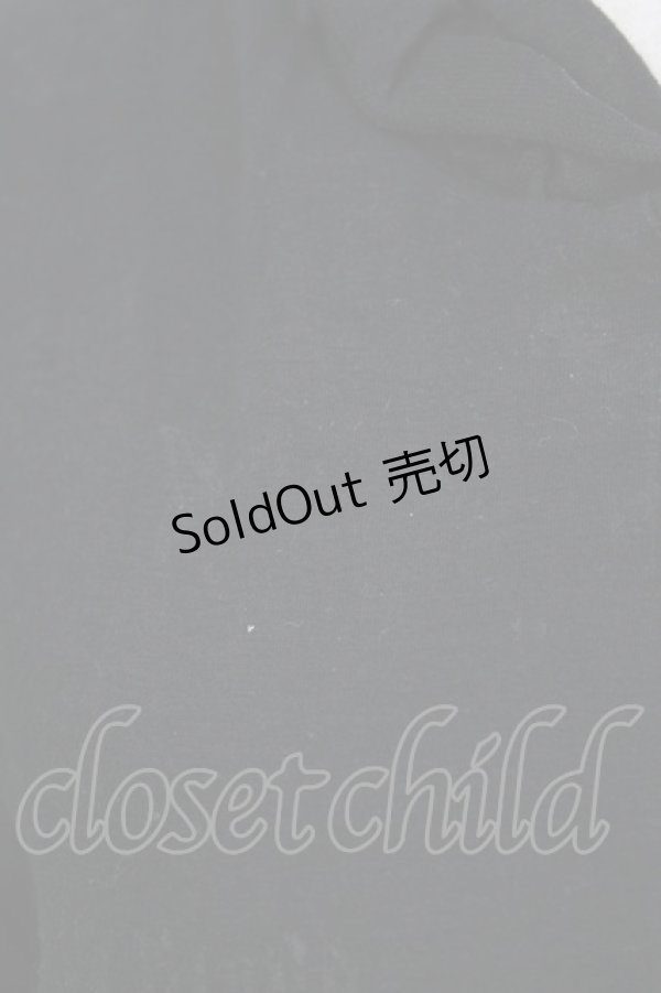 画像4: h.naoto Blood / レースフリル燕尾ZIPパーカー  黒 H-26-03-09-1046-HN-TO-KB-ZH (4)