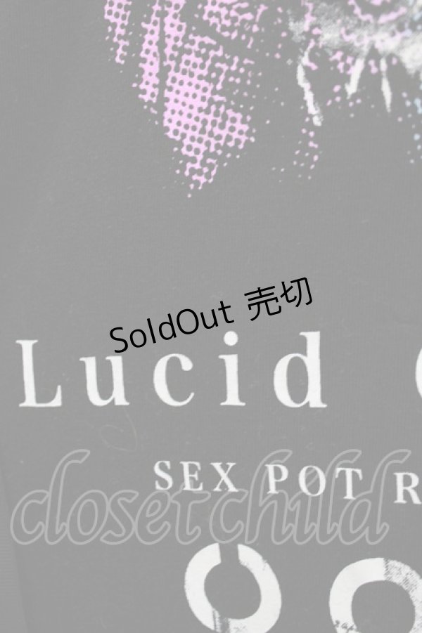 画像4: SEX POT ReVeNGe / セパレートメッシュスリーヴデザインカットソー M 黒 H-26-03-09-1049-SP-TO-KB-ZH (4)