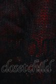 画像4: h.ANARCHY / ダメージレイヤードニットソー  レッド×ブラック H-26-03-09-1052-HN-TO-KB-ZH (4)