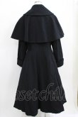 画像3: ATELIER BOZ / ケープ付ロングコート  ブラック H-26-03-09-1006-EL-CO-KB-ZH (3)