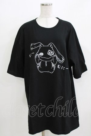 画像: NieR Clothing / プリントCOTTON CUTSEW XXXL 黒 H-26-03-09-1064-PU-TO-AK-ZH