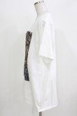 画像2: NieR Clothing / プリントCOTTON CUTSEW XL 白 H-26-03-09-1069-PU-TO-AK-ZH (2)