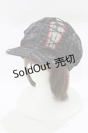 画像: HN+nois / カスタムダメージキャップ  ブラック H-26-03-09-1076-HN-AC-KB-ZH