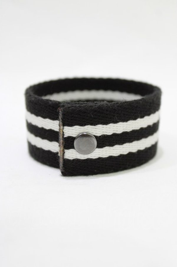 画像2: alice auaa / ロゴプリントストライプブレス   H-26-03-09-1080-AA-AC-KB-ZH (2)