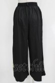 画像3: NieR Clothing / 2WAY SIDE ZIP WIDE PANTS F 黒 H-26-03-09-1020-PU-PA-AK-ZH (3)