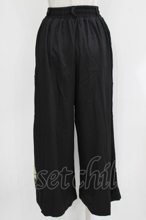 画像3: NieR Clothing / 2WAY SIDE ZIP WIDE PANTS F 黒 H-26-03-09-1020-PU-PA-AK-ZH (3)