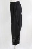 画像2: NieR Clothing / プリントサルエルパンツ F 黒 H-26-03-09-1021-PU-PA-AK-ZH (2)