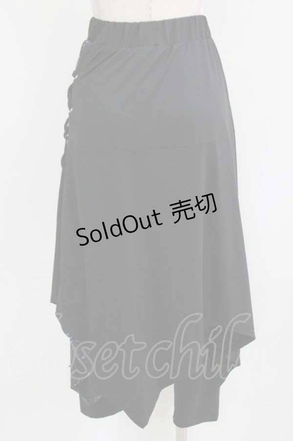 画像3: NieR Clothing / フラップ付きパンツ F 黒 H-26-03-09-1022-PU-PA-AK-ZH (3)